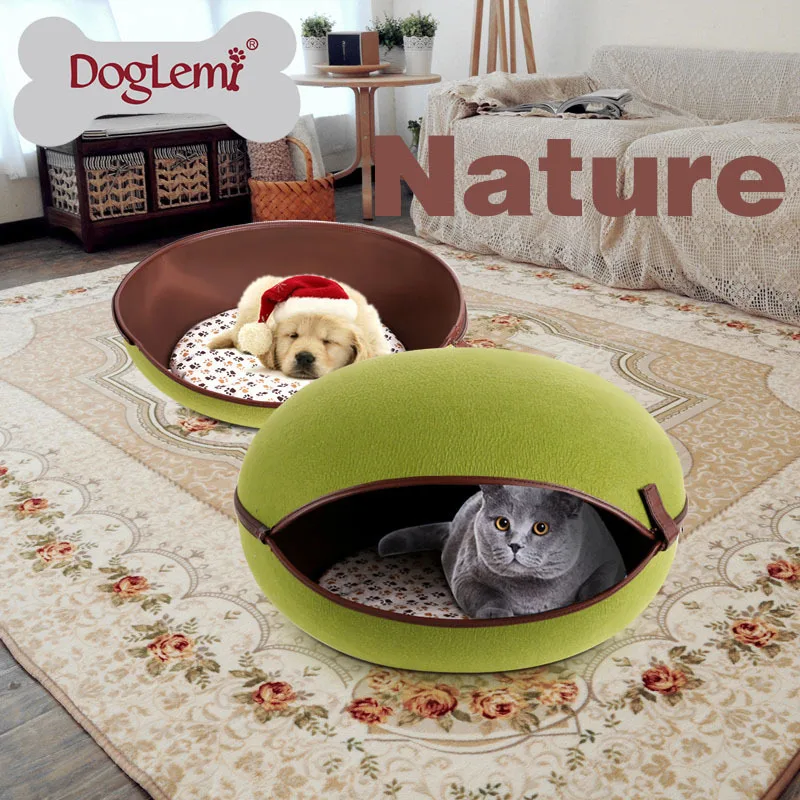 Buy Pet Egg House Heated Cat Bed Cute Handmade Cat