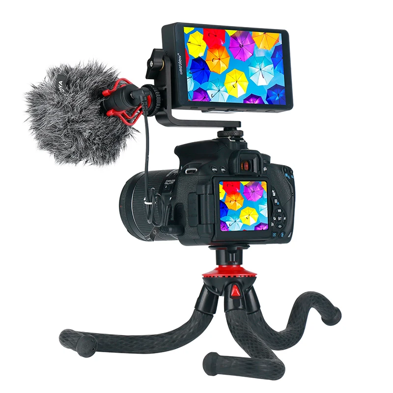 Bestview S5 5 дюймов 4 К поле DSLR монитор с Поворотный кронштейн держатель ZHIYUN кран 2 Weebill