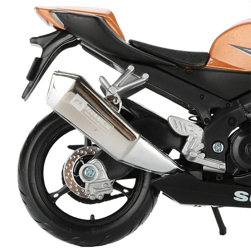 Maisto 1:12 Масштаб Модель мотоцикла Игрушка сплав гоночный автомобиль GSX R1000 модели