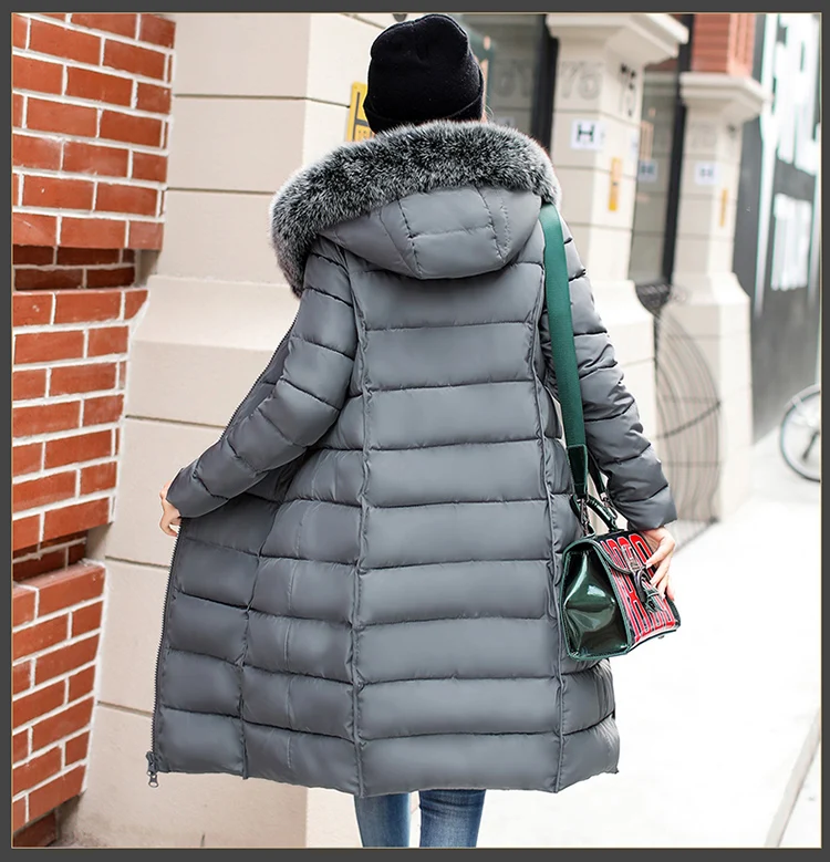 woolrich parka 2019 winter women hooded coat fur collar thicken warm long jacket female plus size 3XL outerwear parka ladies chaqueta feminino womens parka coat