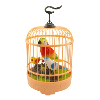 

Voice birds toys simulation will be called hyperactive children parrot cage Lovely ornaments simulation Home wedding dies