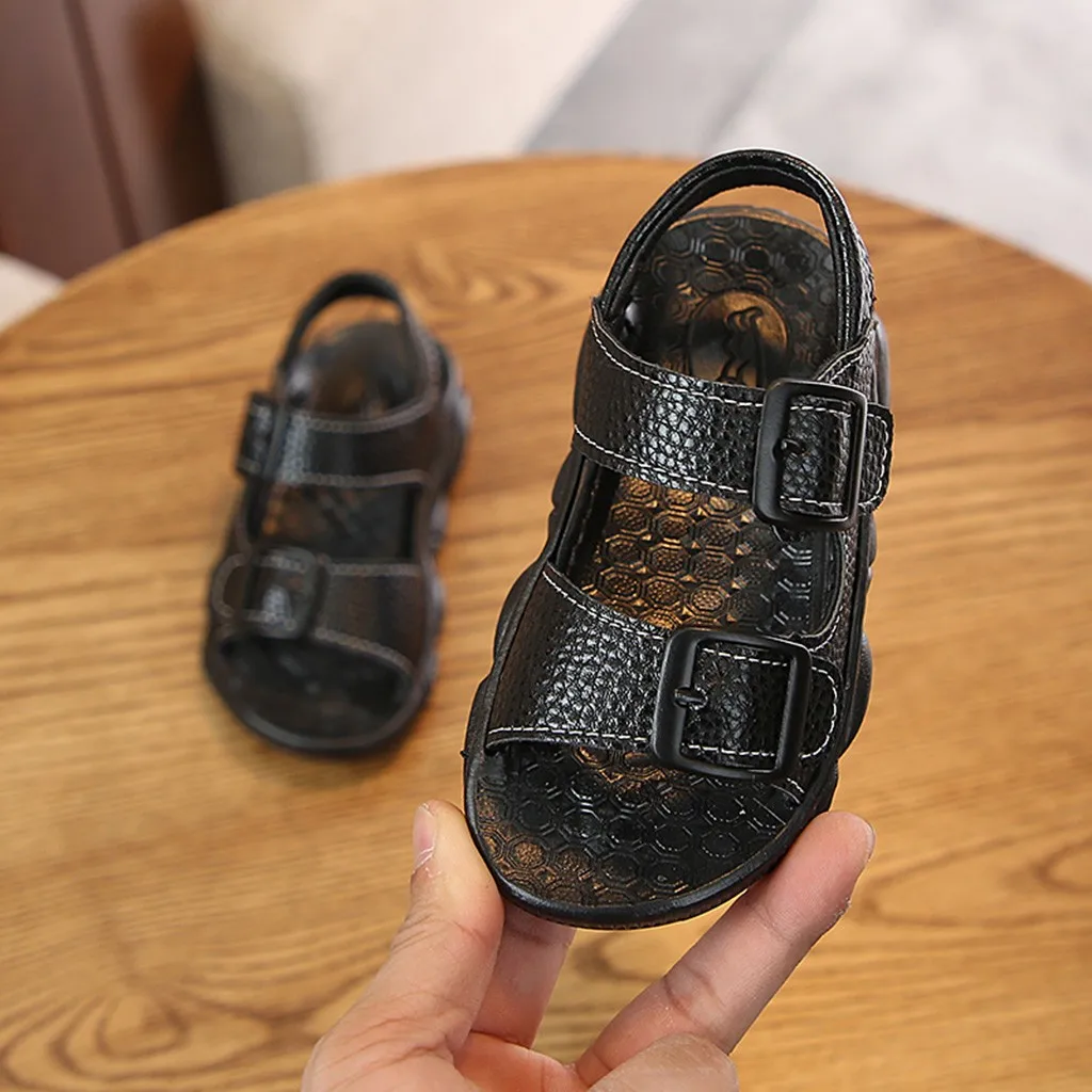 

Children Shoes Toddler Boys Beach Sandals Casual Fashion Spring Shoe Bear Solid Pure Color Beach Shoe Baby Boy Children Sneakers