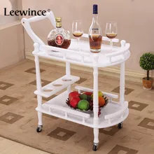 Leewince Hotel Тележка Журнальные Столы Держатели Хранения Многоцелевой Полка Стеллаж Угол Продуктов Мебель Консоли Таблицы