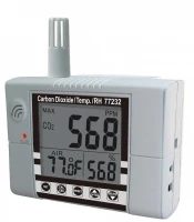 AZ 77232 Высокоточный Измеритель температуры и влажности CO2 гигрометр настенный для