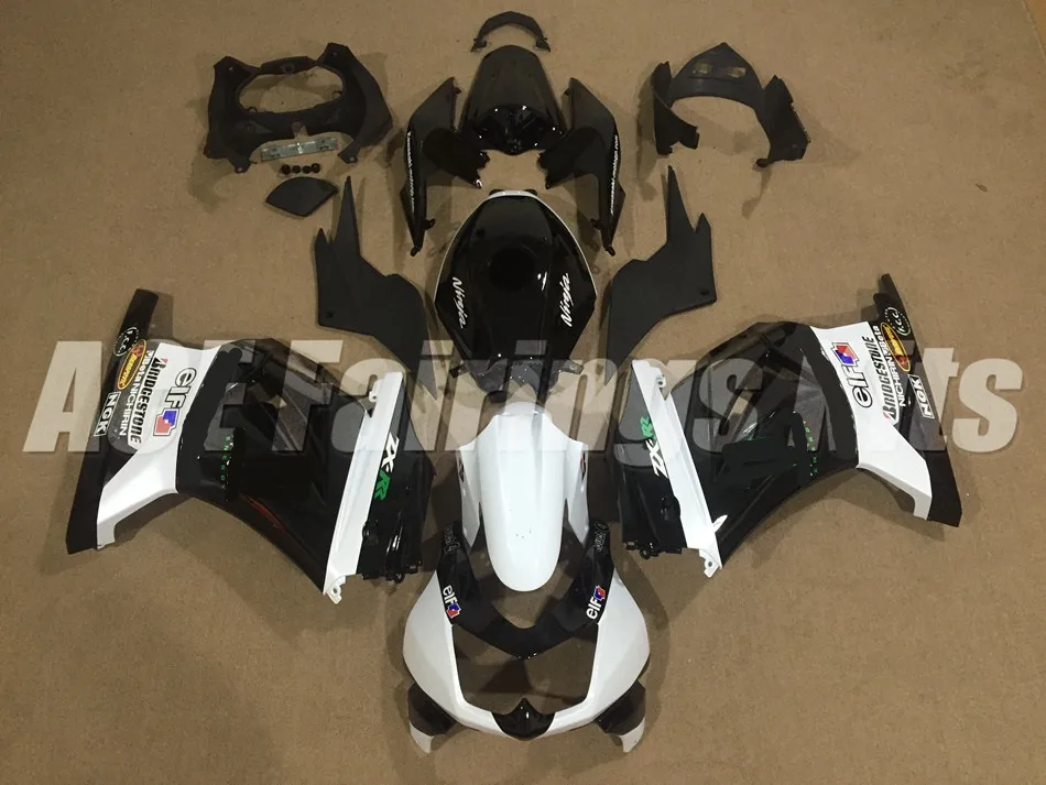 

New Injection ABS Fairing kit for Kawasaki ninja250 2008-2014 EX250 250 2008 09 10 11 12 13 14 fairings +Tank cover nice balck