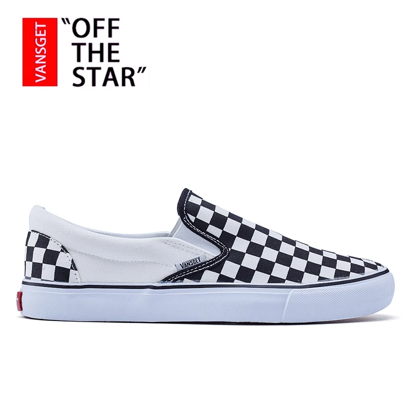 black and white canvas shoes