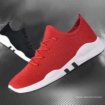 

new Unisex Summer Dropshipping Women Shoes Sneakers Basket Femme Super Light Vulcanized Shoes Female Mesh Outdoor Walking 2019