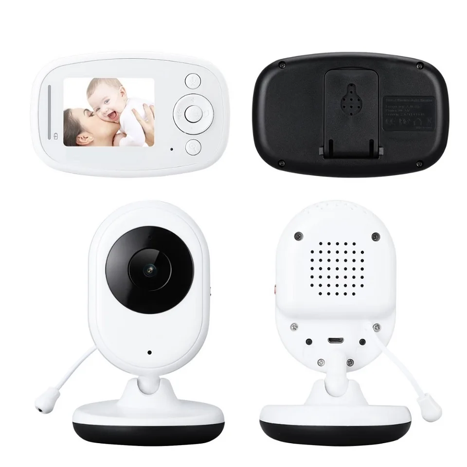 babykam niania elektroniczna baby monitor 2.4 inch LCD IR Night Light vision Intercom Lullabies Temperature Sensor niania kamera babykam niania elektroniczna baby monitor 2.4 inch LCD IR Night Light vision Intercom Lullabies Temperature Sensor niania kamera