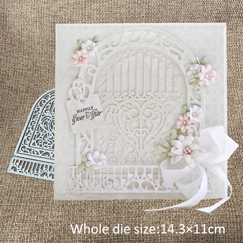

New Design Craft Metal Cutting Dies Lace window decoration Scrapbooking Album DIY Paper Card Craft Embossing Die Cuts