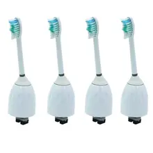 4 шт. Замена Головки для зубных щёток для Philips Sonicare Серии E сущность hx7022 HX7001 Кисточки головок Гигиена полости рта