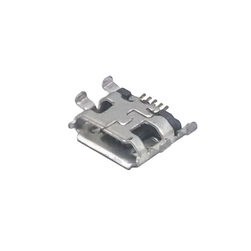 50 шт./лот 4 фута DIP/SMT 2 стиля 5 контактные разъемы гнездовой Плоский порт Micro USB
