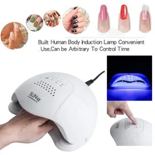 Профессиональный светодиодный УФ гель отверждения лампа для гель-лака лак Сушилка для ногтей машинка для дизайна ногтей зарядка инструменты для ногтей белый свет для ногтей