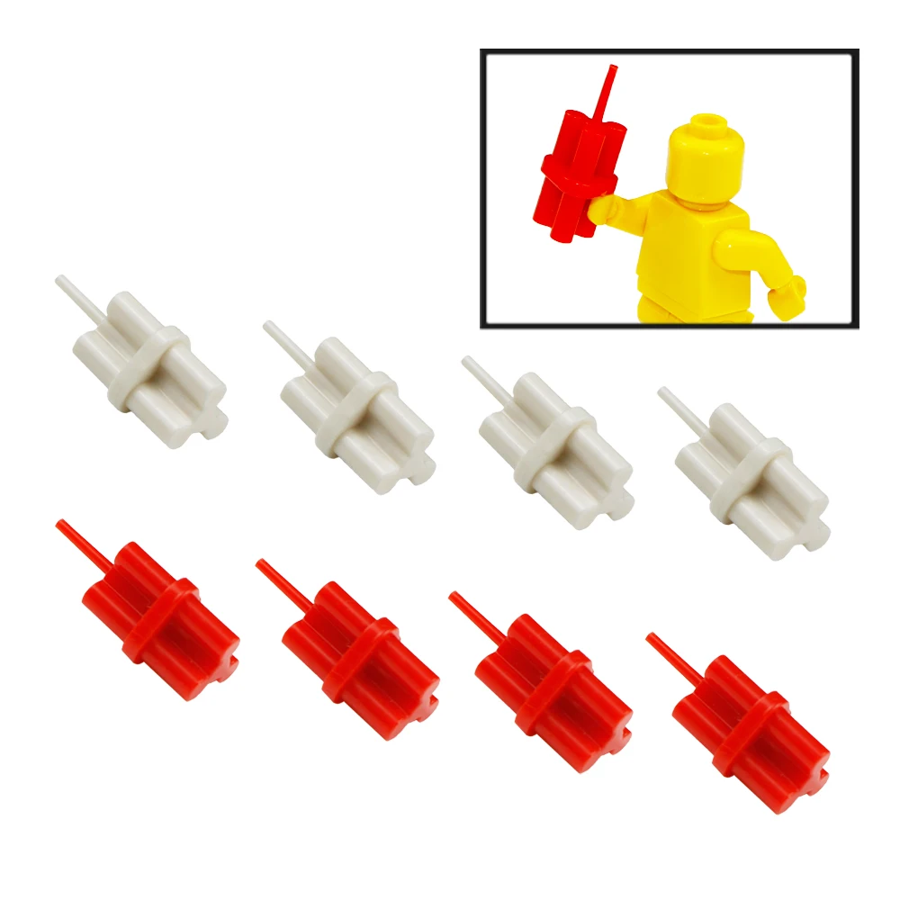 

WW2 SWAT Weapon Bomb Building Blocks Army Soldier Figure Accessories MOC Bricks Toys For Children Compatible Military Block
