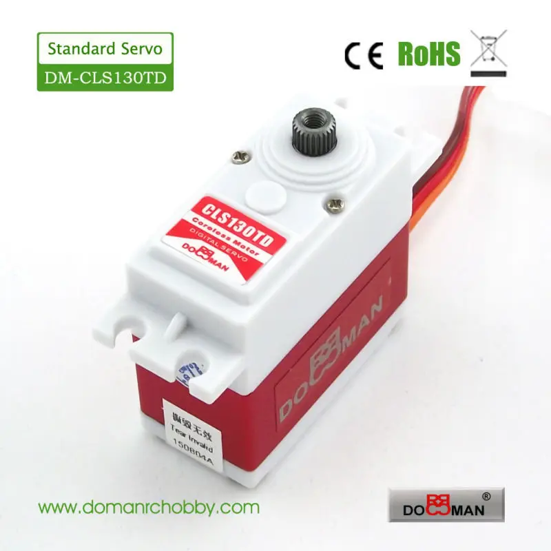 4 шт./лот DOMAN RC титановый передаточный механизм arduino coreless 13кг цифровой сервопривод