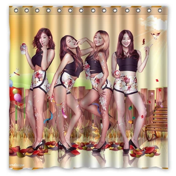 

Sistar Pattern Bathroom Decorative Curtain Waterproof Polyester Eco-Friendly DIY Shower Curtains 180*180cm