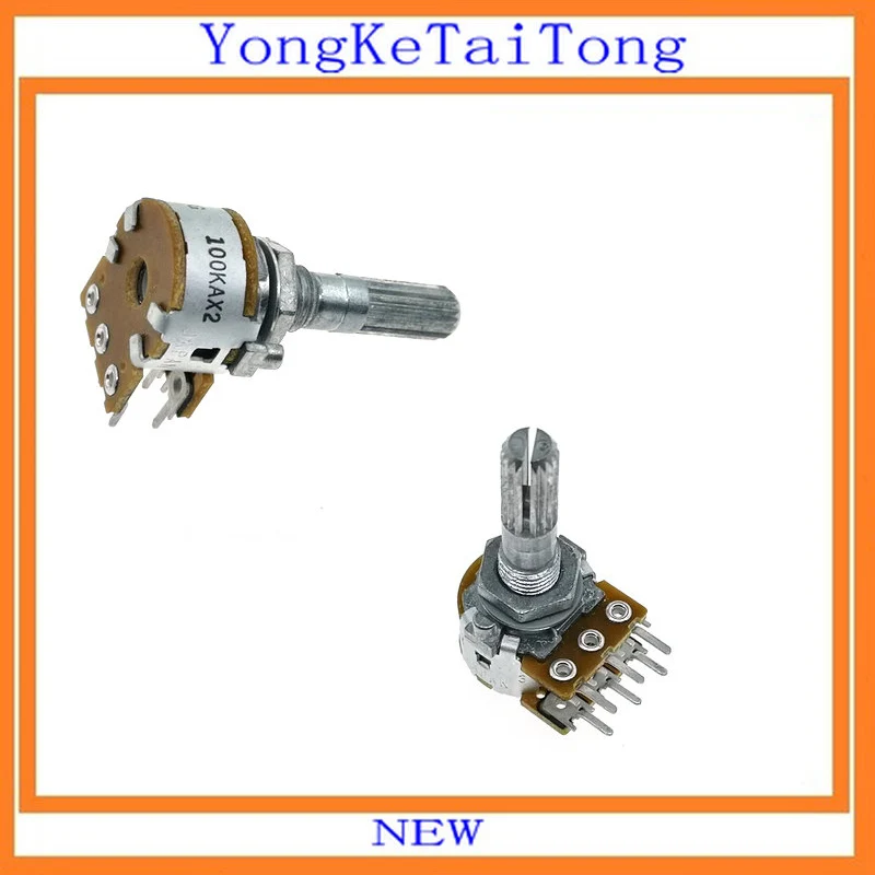 

3PCS/OT Japan ALPS16 100KAX2 50K 50KAX2 Double potentiometer