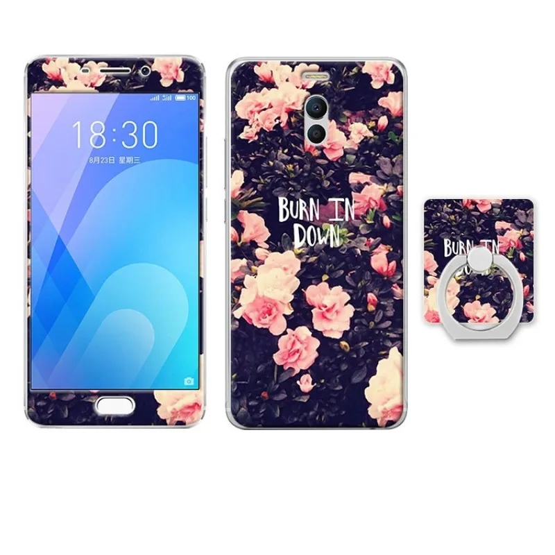 Meizu M6 note case cover glass screen protector  (6)