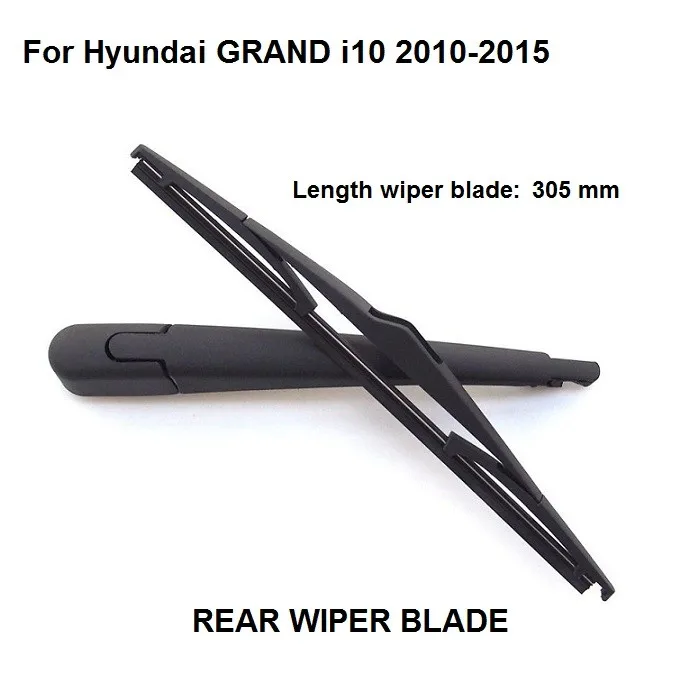 305mm For Hyundai Grand i10 2010 2015 Rear Wiper Arm & Blade Newin