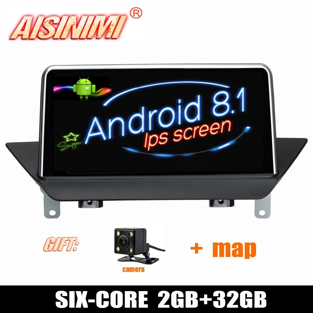 Excellent Android 8.1 Car Dvd Navi Player FOR BMW X1 E84 2009 2010 2011 2012 2013 2014 2015 audio gps stereo 10.25" ips screen all in one 1