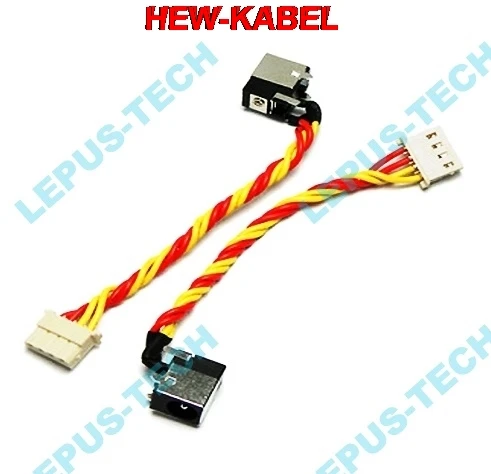 Новый разъем постоянного тока DW057 для Philips LG R40 R400 R405 RD400 RD405|Компьютерные кабели и