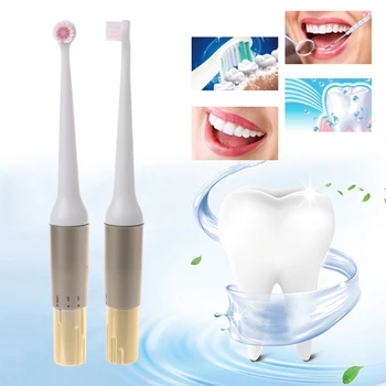 

Kemei 1 set electric toothbrush with 3 brush heads Waterproof for kids and adults