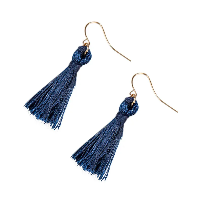 2018 Trendry Earrings for Women Bohemian Earrings Women Long Tassel Fringe Dangle Earrings Jewelry for gift Brincos J05#N (4)