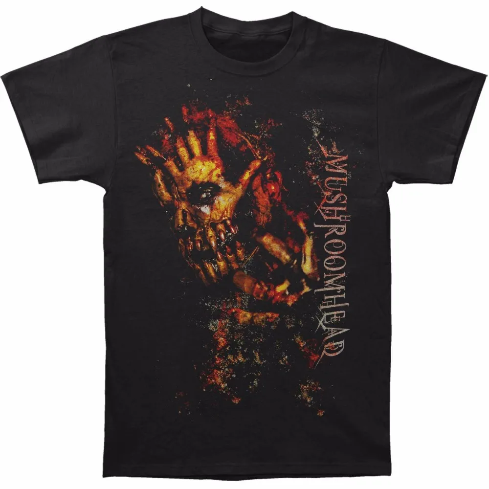 Модные рубашки с коротким круглым вырезом Mushroomhead Для мужчин Джефф Коллекция 2017