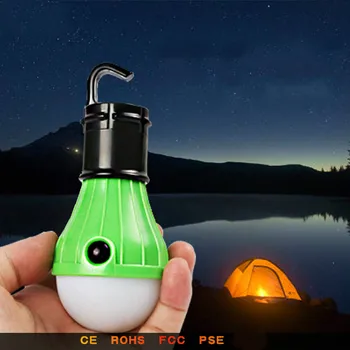 

4pcs Outdoor 3 LED Camping Lights Linked Three-shift Dimmable Tent Emergency Lantern Camp Lights