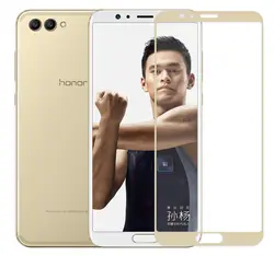 Полное покрытие закаленное Стекло протектор для huawei Honor вид 10 Экран Защитная пленка для Honor V10 защитный Стекло полный охват