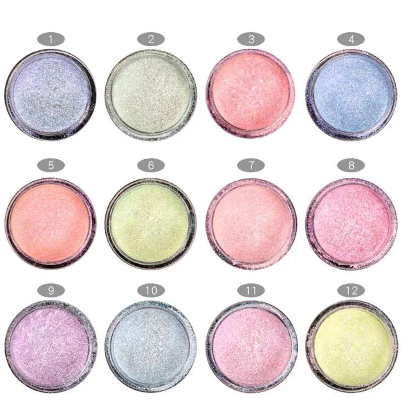 

Crystal Epoxy DIY Jewelry Material Rainbow Powder Manicure Making Pigment Accessories