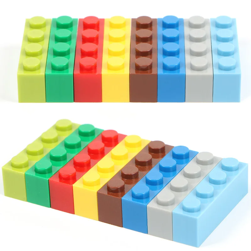 

1*4 Point 100g/lot Building blocks parts scattered bulk particles blocks DIY creative assembly Education toys