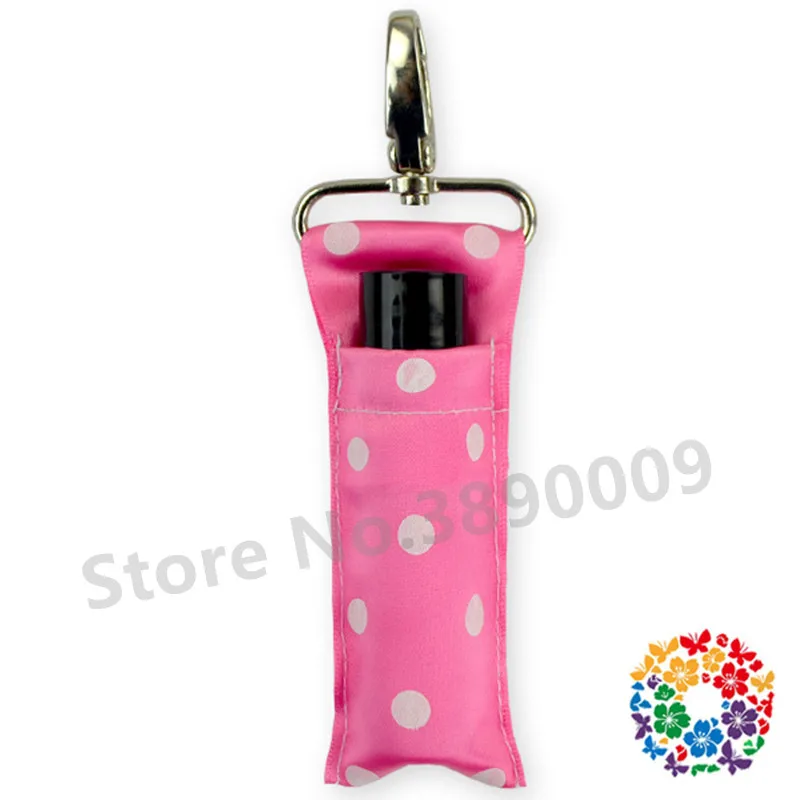 Dot para Mulheres Novidades Ondulado Listrado Polka Clover Anchor Impressão Batom Bolsa Chaveiro Pingente Moda Carteira 300 Pcs 10 Joias e Acessórios