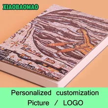 Комиссионный индивидуальный ноутбук A5 Sketchbook/Руководство Персонализированная Канцелярия Подарок Фото/изображение/логотип на обложке