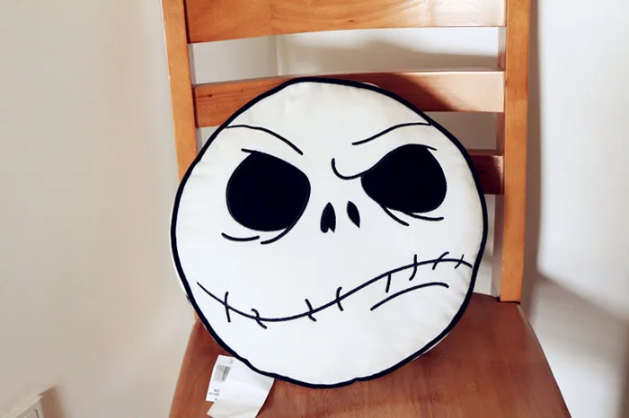 jack skellington plush pillow