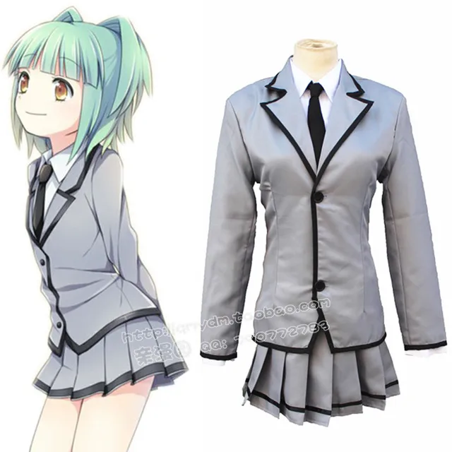 Anime asesinato aula kayano kaede Cosplay disfraces de