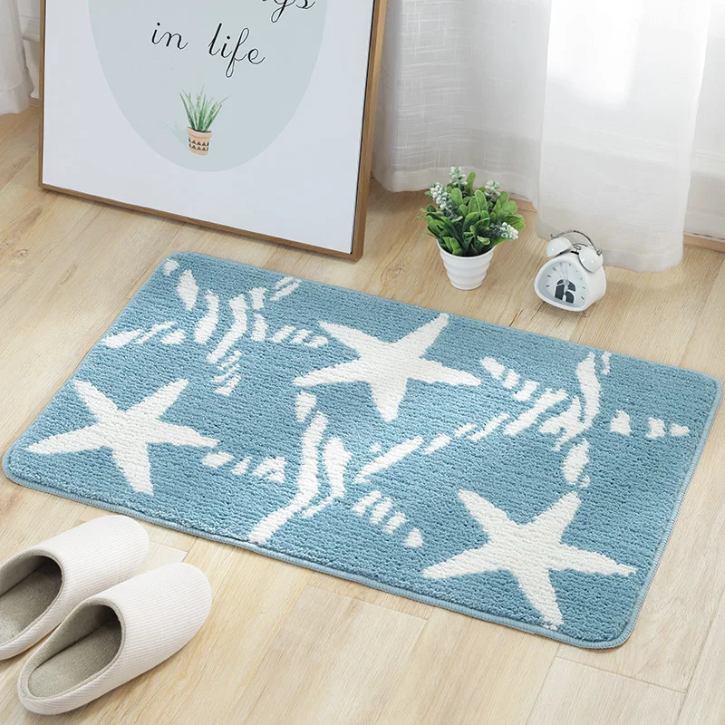 

4 Colors Non Slip Carpets Rugs And Mats Rectangle Door Mat Bathtub Rug Floor Mat for Bedroom Livingroom Kitchen Home Decoration