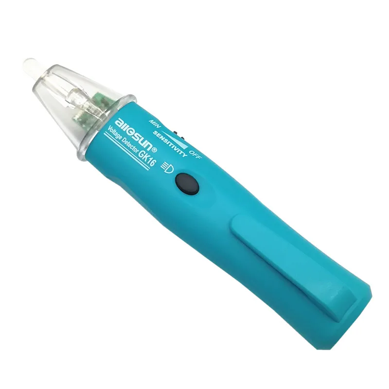 

ALLSUN Socket Wall AC Power Outlet Voltage Detector Sensor Tester Electric Test Pen LED Light Voltage Indicator 5-1000 V