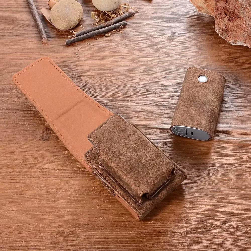 

PU Leather Box Holder Storage Anti Scratch Full Protective Carrying Casefor GLO Electronic Cigarettes Generation Bag