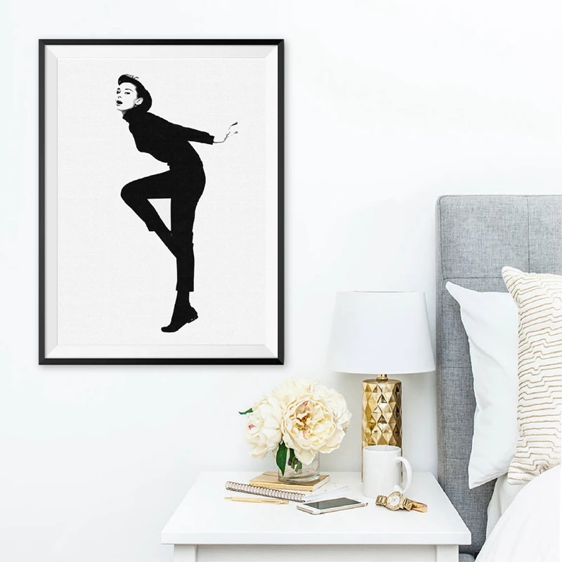 Audrey Hepburn Poster Wall Decor