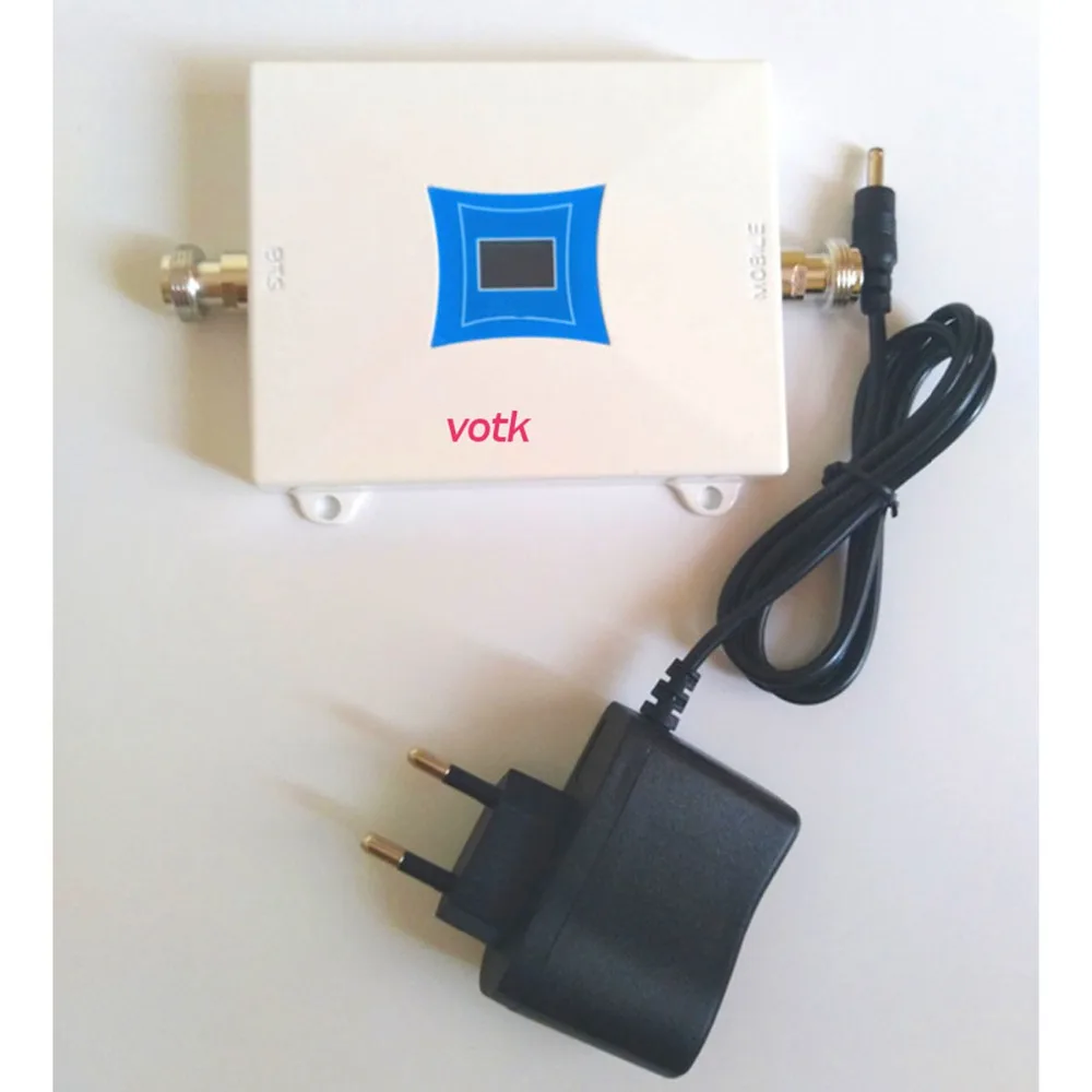 

2018 NEW VOTK 4G signal repeater cell phone 4G LTE signal booster high gain 1800mhz 4G signal amplifier with EU power adapter