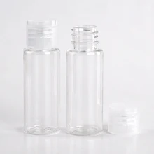 7 шт./лот 20 мл портативный прозрачный PP парфюмерный флакон с пластиковой крышкой пустой косметический контейнер для путешествий