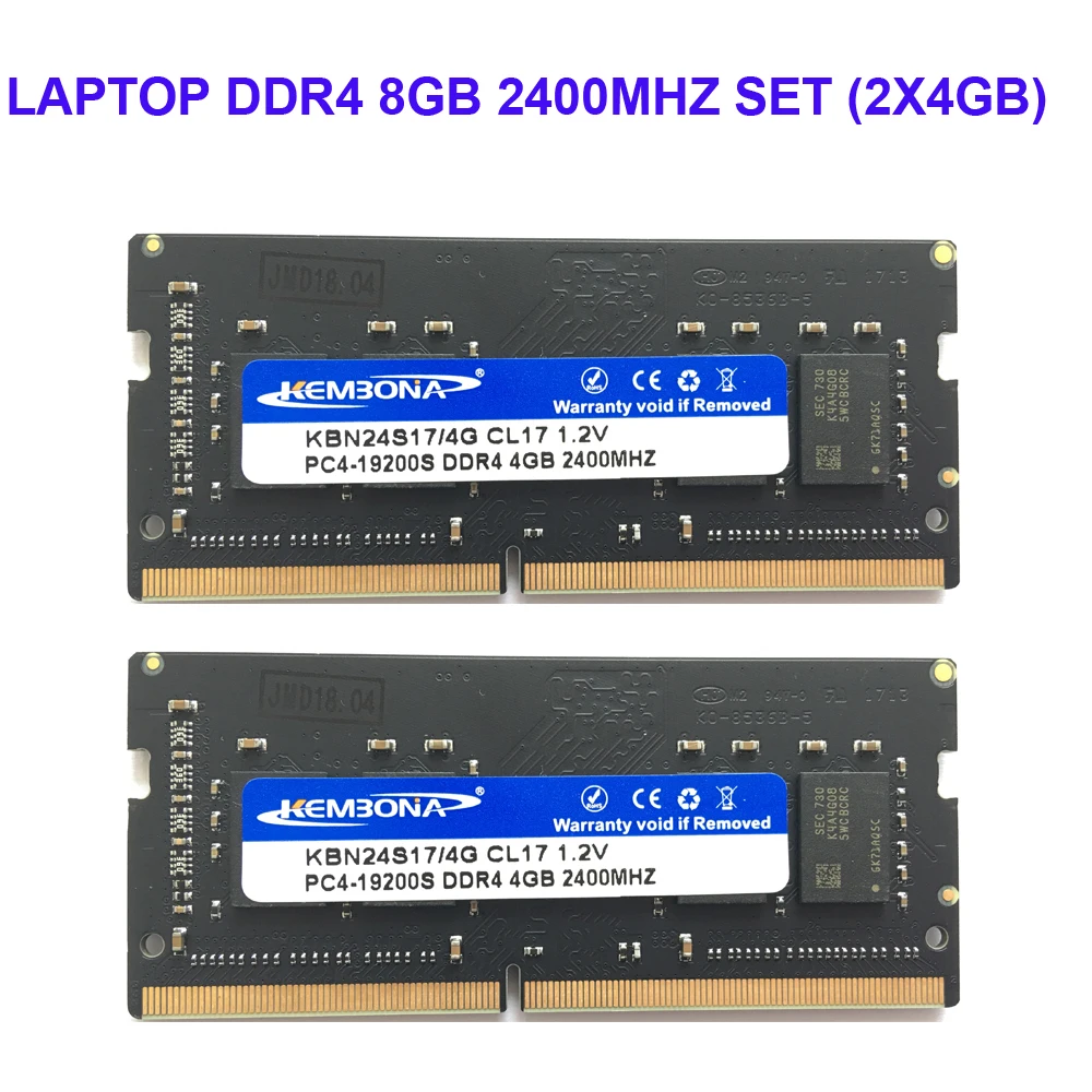 Оперативная память Kembona DDR4 8 ГБ 2x4 Гб 2400 МГц 2666-pin | Компьютеры и офис