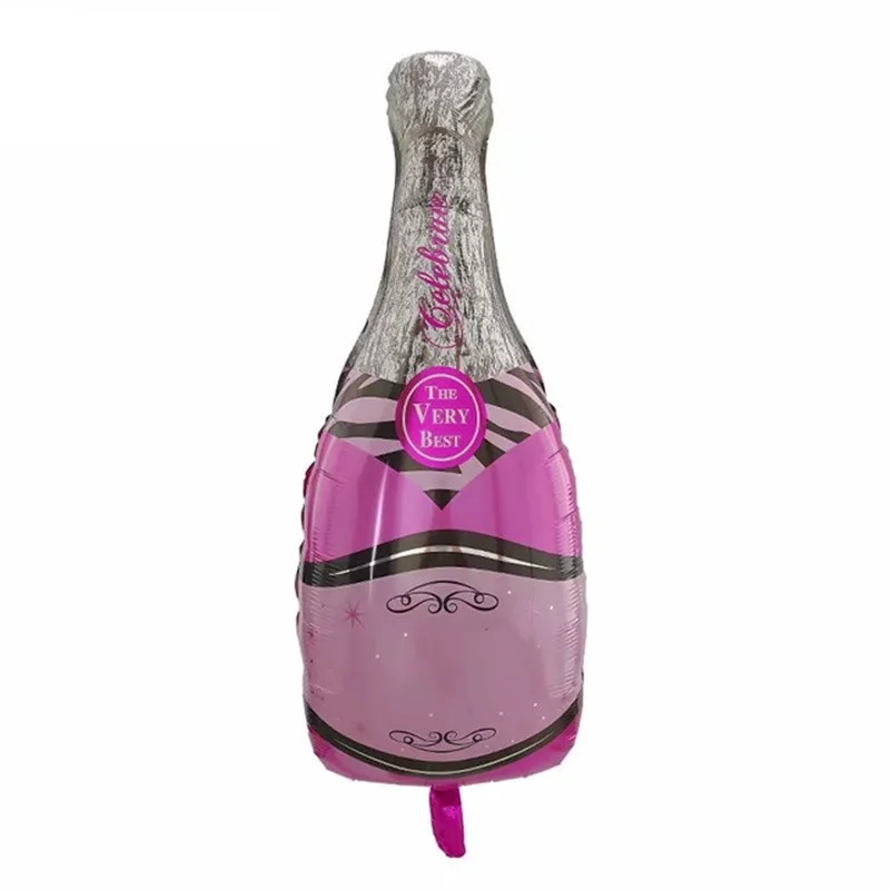 13 шт. розовое золото бутылка пива конфетти воздушные шары украшения для девичника празднование дня рождения свадебные юбилейные поставки