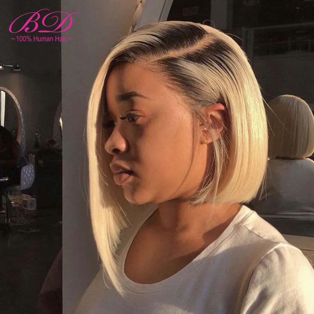 blonde bob lace wig