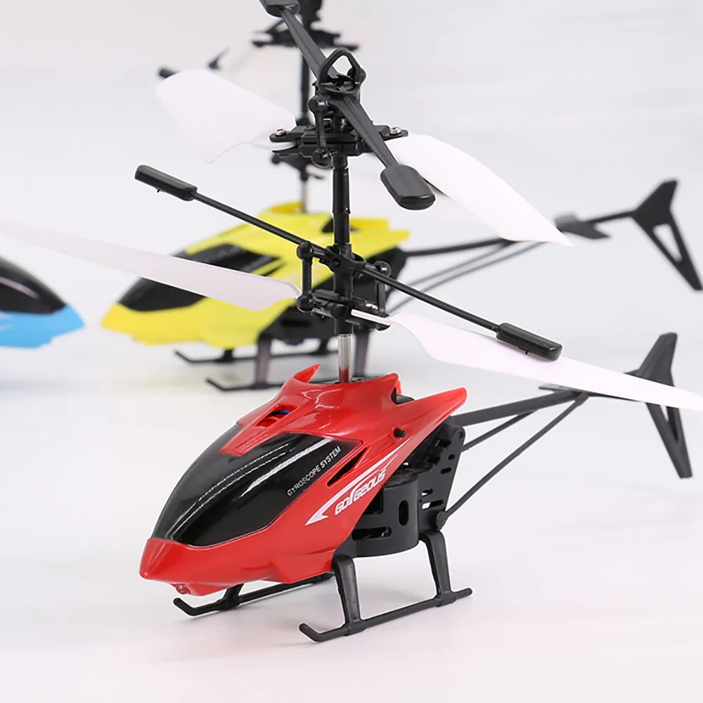 RC Hand Induction Flying Aircraft Helicopter Toys for Kids