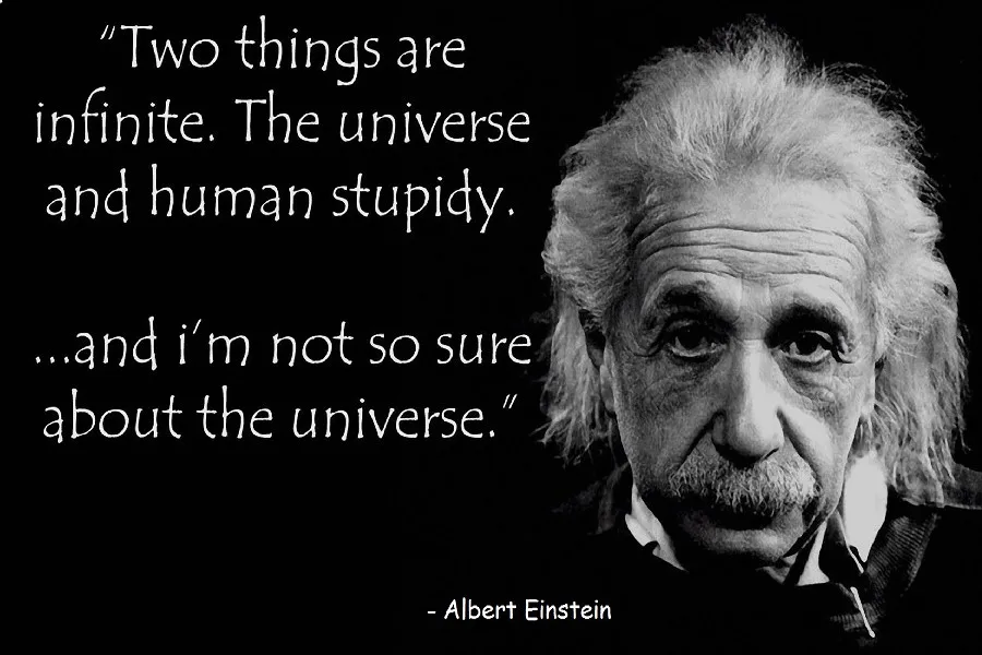 

Albert Einstein Motivational Inspirational Quote Art Silk Poster Room door Decor 12"x18" 20"x30"
