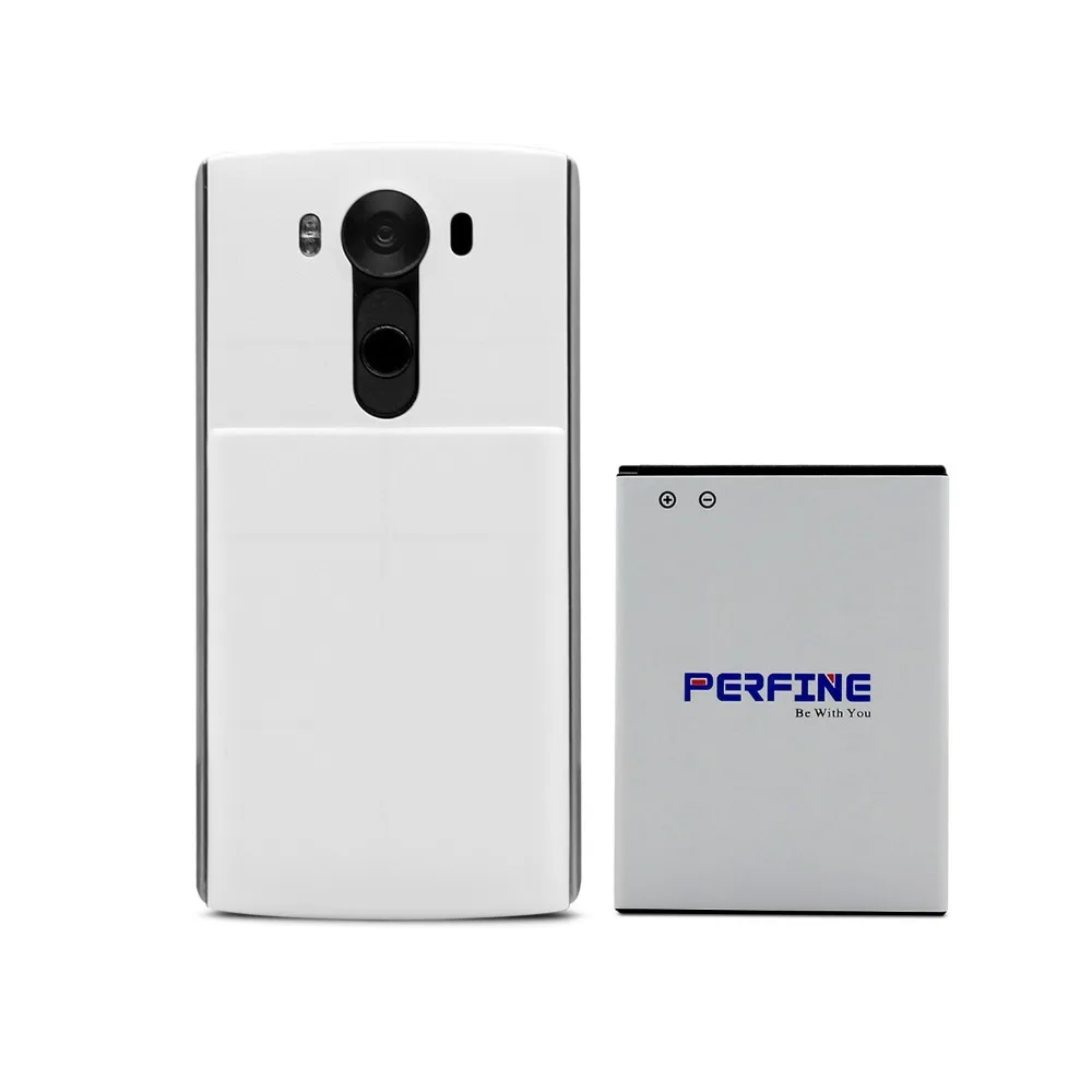 BL-45B1F Perfine для LG V10 H900 VS990 расширенная батарея с задней крышкой чехол черный и белый 6000 мАч батареи мобильного телефона