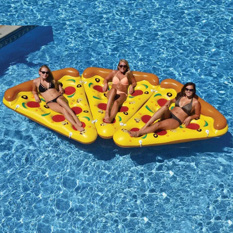 180*150 см пиццы надувной матрас Экологически ПВХ открытый игрушки воды распыления воды подушки лужайка, бассейн, пляж подушки