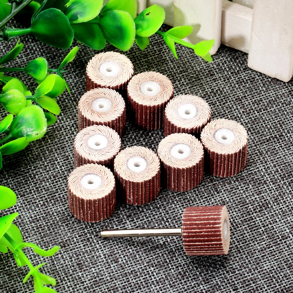 10 шт. 15 мм зернистость 240|sanding flap wheels|flap wheelbuffing wheel |