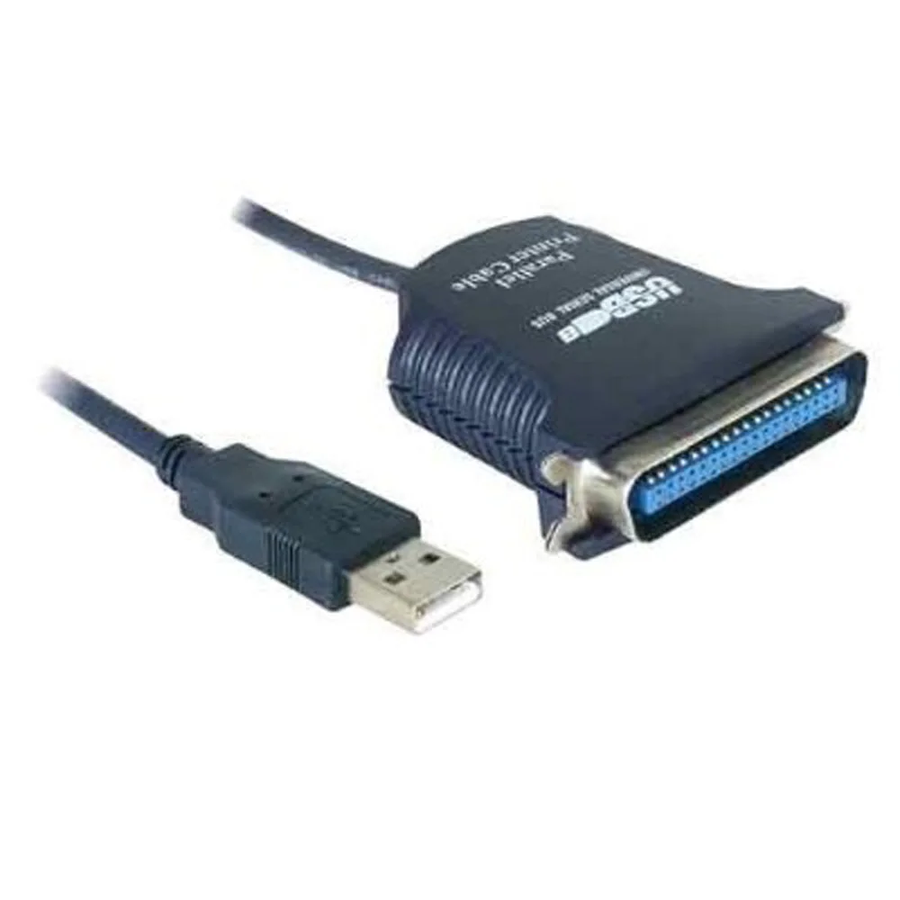 

TOP USB to Parallel IEEE 1284 36 Printer Adapter Cable PC With Free Blue Cable Tie
